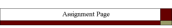Assignment Page